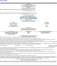 Solid Power, Inc.