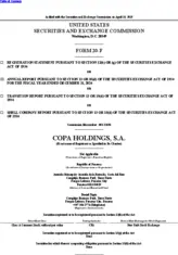 Copa Holdings Inc.
