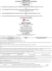 Opera Limited