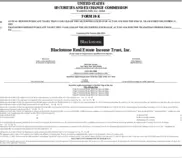 Blackstone Real Estate Income Trust, Inc.