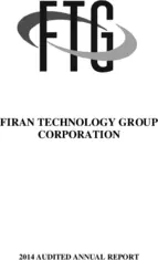 Firan Technology Group Corporation