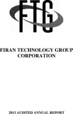 Firan Technology Group Corporation