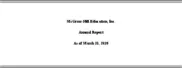 McGraw Hill, Inc.