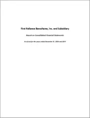 First Reliance Bancshares, Inc.