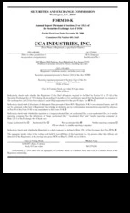 CCA Industries Inc.