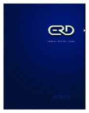 Erdene Resource Development Corporation.