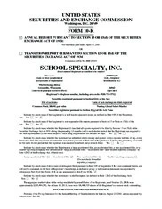 School Specialty Inc.