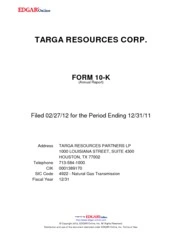Targa Resources Partners LP