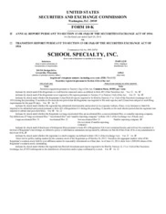 School Specialty Inc.