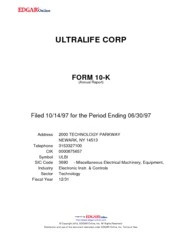 Ultralife Corp.