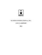 Manitex International, Inc.