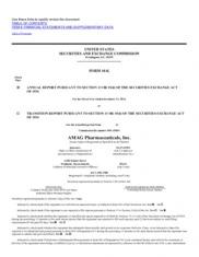 AMAG Pharmaceuticals, Inc.