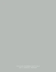 Lexicon Pharmaceuticals, Inc