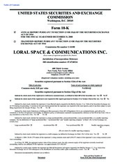 Loral Space & Communications, Inc.