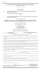 Loral Space & Communications, Inc.