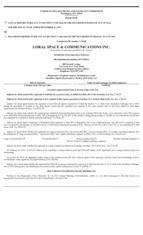 Loral Space & Communications, Inc.