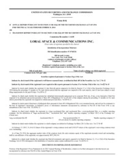 Loral Space & Communications, Inc.