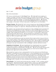Avis Budget Group, Inc