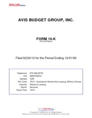 Avis Budget Group, Inc