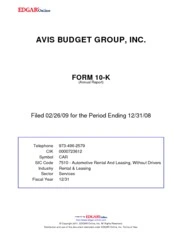 Avis Budget Group, Inc