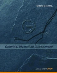 Erdene Resource Development Corporation.