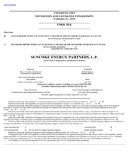 Suncoke Energy Partners L.P.