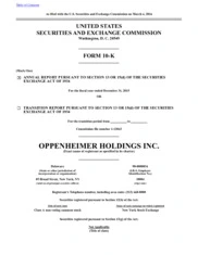 Oppenheimer Holdings Inc. (USA)