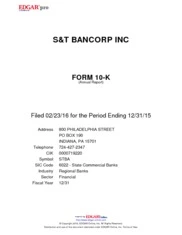 S&T Bancorp Inc.