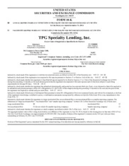 Sixth Street Specialty Lending, Inc.