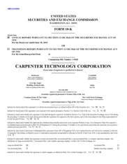 Carpenter Technology Corp.