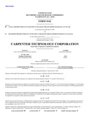 Carpenter Technology Corp.