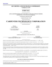 Carpenter Technology Corp.