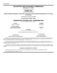 Carpenter Technology Corp.