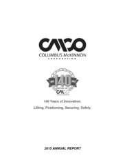 Columbus McKinnon Corp.