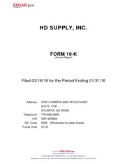 HD Supply Holdings