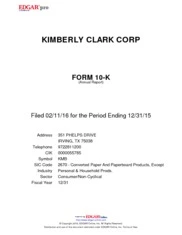 Kimberly-Clark Corp.