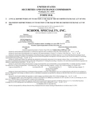 School Specialty Inc.