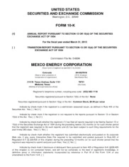 Mexco Energy Corporation
