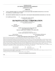 BankFinancial Corporation