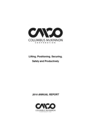 Columbus McKinnon Corp.