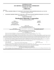 Destination Maternity Corporation