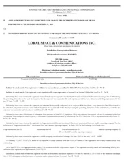 Loral Space & Communications, Inc.