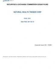 Natural Health Trends Corp.