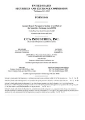 CCA Industries Inc.