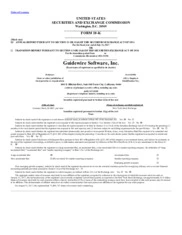 Guidewire Software Inc