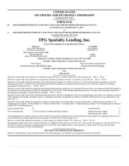 Sixth Street Specialty Lending, Inc.