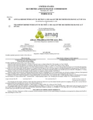 AMAG Pharmaceuticals, Inc.