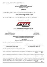P.A.M. Transportation Services, Inc.