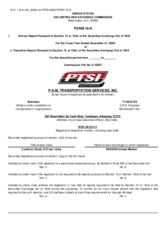 P.A.M. Transportation Services, Inc.