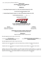 P.A.M. Transportation Services, Inc.